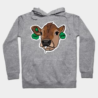 Fern Jersey Calf Hoodie